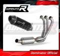 Yamaha MT 09 2021 - 2022 Full  Exhaust System EX Muffler Auspuff Sportauspuff Silencer Echappement Silencieux Scarico Scarichi Escape Collector Manifold Wydech Tłumik  HP3 BLACK Low Level  DOMINATOR EXHAUST SYSTEM 1