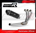 sistema de escape completo con silenciador DOMINATOR Full System HP3 negro compatible con la motocicleta Yamaha MT 09 2021  2023 2