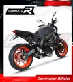 Yamaha MT 09 2021 - 2022 Full  Exhaust System Muffler Auspuff Sportauspuff Silencer Echappement Silencieux Scarico Scarichi Escape Collector Manifold Wydech Tłumik  HP3 BLACK Low Level  DOMINATOR EXHAUST SYSTEM 2