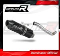 wydech tłumik DOMINATOR MX2 CZARNY pasujący do motocykla Suzuki DR 650SE 1997 - 2009 2