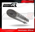 escape silenciador DOMINATOR titanio GP3 compatible con la motocicleta Yamaha YZF R6 2006  2016 2