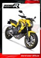 sistema de escape completo con silenciador DOMINATOR Full System GP compatible con la motocicleta Honda CB 650 F 2014  2018