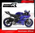 escape silenciador DOMINATOR titanio GP3 compatible con la motocicleta YZF R6 2017  2023 4