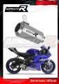 escape silenciador DOMINATOR GPS compatible con la motocicleta Yamaha YZF R6 2017  2023