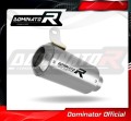 escape silenciador DOMINATOR GPS compatible con la motocicleta Yamaha YZF R6 2017  2023 2
