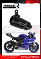 escape silenciador DOMINATOR GPS negro compatible con la motocicleta Yamaha YZF R6 2017  2023