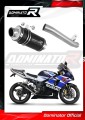 escape silenciador DOMINATOR Slipon GP1 negro compatible con la motocicleta Suzuki GSXR 1000 K1  K4 2001  2004