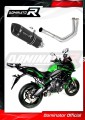 Kawasaki VERSYS 650 2015 - 2020 Full system Kolektor wydech Tłumik HP1 BLACK + dB killer medium