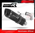 escape silenciador DOMINATOR HP1 negro compatible con la motocicleta Suzuki SV 650 2016  2023 2