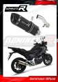 escape silenciador DOMINATOR HP1 negro compatible con la motocicleta Honda NC 700 / 750 S 2012  2020