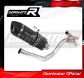 escape silenciador DOMINATOR HP1 negro compatible con la motocicleta Yamaha XT 660 X 2004  2016 2