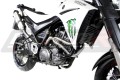 Yamaha XT 660 X 2004 - 2015 EXHAUST Collector Manifold Full System Muffler Auspuff Sportauspuff Silencer Echappement Silencieux Scarico Scarichi Escape Wydech Tłumik HP1 BLACK Dominator Exhaust System 2
