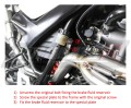 escape silenciador DOMINATOR HP1 negro compatible con la motocicleta Yamaha XT 660 X 2004  2016 4