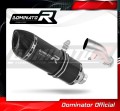 exhaust muffler DOMINATOR HP1 BLACK fits to Yamaha FZ1 FAZER 1000 2006  2015 2
