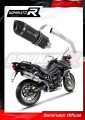 escape silenciador DOMINATOR HP1 negro compatible con la motocicleta Triumph TIGER 800 XC XR 2015  2017