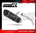 exhaust muffler DOMINATOR HP1 BLACK fits to Triumph TIGER 800 XC XR 2015  2017 2