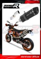 KTM 690 SMC R 2012 - 2017 wydech Tłumik HP1 BLACK + dB killer medium