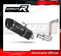 exhaust muffler DOMINATOR HP1 BLACK fits to BMW G310GS 2016  2024 2