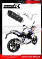 escape silenciador DOMINATOR HP1 negro compatible con la motocicleta BMW G310R 2016  2022