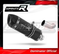 escape silenciador DOMINATOR HP1 negro compatible con la motocicleta BMW K1200GT 2006  2008