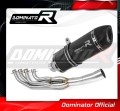 complete exhaust system with muffler DOMINATOR Full System HP1 BLACK fits the motorcycle BMW K1200RS 1997   2000 2