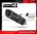 escape silenciador DOMINATOR HP1 negro compatible con la motocicleta BMW K1200S