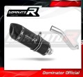 escape silenciador DOMINATOR HP1 negro compatible con la motocicleta Aprilia Tuono V4 1100 RR 2015  2016