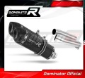 escape silenciador DOMINATOR HP1 negro compatible con la motocicleta Aprilia RSV 1000 R 2004  2009