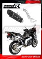 escape silenciador DOMINATOR HP1 negro compatible con la motocicleta Aprilia ETV 1000 Caponord 2001  2004