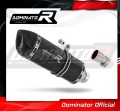 escape silenciador DOMINATOR HP1 negro compatible con la motocicleta Aprilia Atlantic 500 Sprint  2