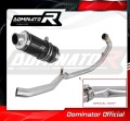 sistema de escape completo con silenciador DOMINATOR Full System GP1 negro compatible con la motocicleta KTM 390 Adventure 2020  2023 2
