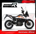 sistema de escape completo con silenciador DOMINATOR Full System GP1 negro compatible con la motocicleta KTM 390 Adventure 2020  2023 3
