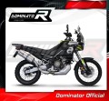 escape silenciador DOMINATOR P7 compatible con la motocicleta Aprilia Tuareg 660 2021  2023 4