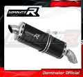 escape silenciador DOMINATOR P7 negro compatible con la motocicleta Aprilia Tuareg 660 2021  2023 2