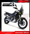 sistema de escape completo con silenciador DOMINATOR Full System titanio HP6 compatible con la motocicleta Aprilia Tuareg 660 2021  2023 3
