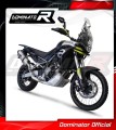sistema de escape completo con silenciador DOMINATOR Full System HP7 compatible con la motocicleta Aprilia Tuareg 660 2021  2023 3