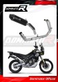 sistema de escape completo con silenciador DOMINATOR Full System HP3 negro compatible con la motocicleta Aprilia Tuareg 660 2021  2023 4