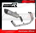 sistema de escape completo con silenciador DOMINATOR Full System titanio HP6 compatible con la motocicleta Aprilia Tuareg 660 2021  2023 5