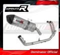 complete exhaust system with muffler DOMINATOR Full System HP7 fits to Aprilia Tuareg 660 2021  2023 5