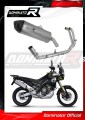 sistema de escape completo con silenciador DOMINATOR Full System titanio HP7 compatible con la motocicleta Aprilia Tuareg 660 2021  2023 4