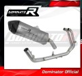 sistema de escape completo con silenciador DOMINATOR Full System titanio HP7 compatible con la motocicleta Aprilia Tuareg 660 2021  2023 5