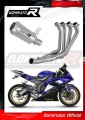 sistema de escape completo con silenciador DOMINATOR Full System GPS compatible con la motocicleta Yamaha YZF R6 2006  2016