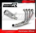 sistema de escape completo con silenciador DOMINATOR Full System GPS compatible con la motocicleta Yamaha YZF R6 2006  2016 2