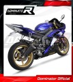 sistema de escape completo con silenciador DOMINATOR Full System GPS compatible con la motocicleta Yamaha YZF R6 2006  2016 4