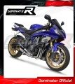 complete exhaust system with muffler DOMINATOR Full System GPS fits to Yamaha YZF R6 2006  2016 7