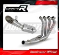 sistema de escape completo con silenciador DOMINATOR Full System GP3 EX compatible con la motocicleta Yamaha YZF R6 2006  2016 2
