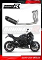 sistema de escape completo con silenciador DOMINATOR Full System HP8 negro compatible con la motocicleta Suzuki GSXS 1000 / F 2015  2020