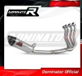 sistema de escape completo con silenciador DOMINATOR Full System HP8 compatible con la motocicleta Suzuki GSXS 1000 / F 2015  2020 2