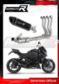 sistema de escape completo con silenciador DOMINATOR Full System HP8 negro compatible con la motocicleta Suzuki GSXS 1000 / F 2015  2020