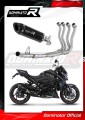 sistema de escape completo con silenciador DOMINATOR Full System HP8 negro compatible con la motocicleta Suzuki GSXS 1000 / F 2015  2020